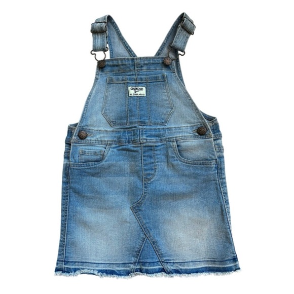 OshKosh B'gosh Other - OshKosh B'gosh Kids 3T Denim Skirt Overall Dress - BEAUTIFUL - Like New